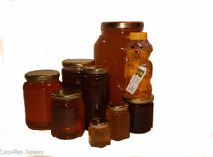 Jars,Pails and Pure Unpasteurized Honey