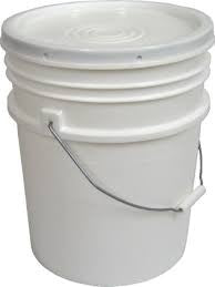 Plastic Honey Pails- 5 gal. (20 L)