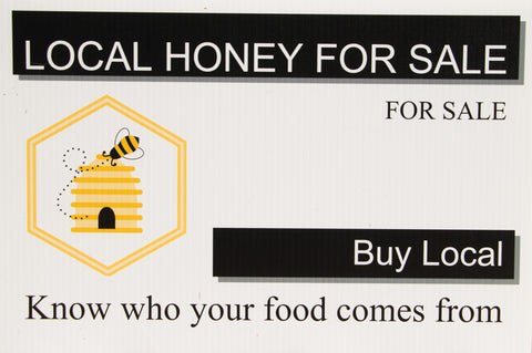 Local Honey Signs For Sale