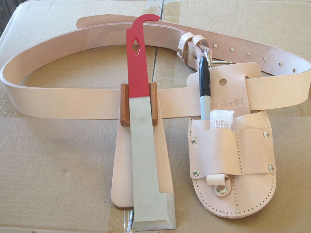 Leather Toolbelt for Beekeepers